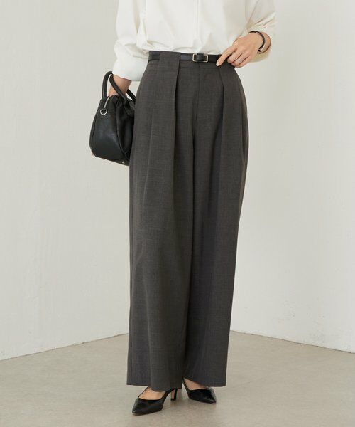 BEARDSLEY / ビアズリー その他パンツ | 《3/28(土)12時予約》エステルシャンブレータックパンツ《LIVETART》 | 詳細24