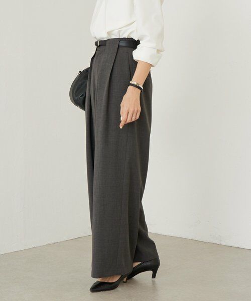 BEARDSLEY / ビアズリー その他パンツ | 《3/28(土)12時予約》エステルシャンブレータックパンツ《LIVETART》 | 詳細25