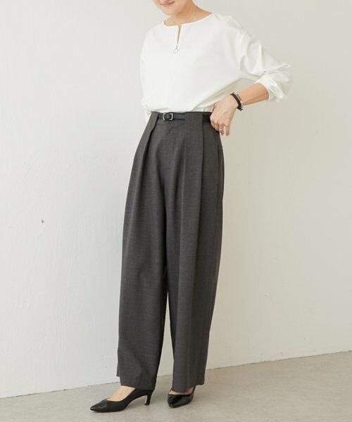 BEARDSLEY / ビアズリー その他パンツ | 《3/28(土)12時予約》エステルシャンブレータックパンツ《LIVETART》 | 詳細29