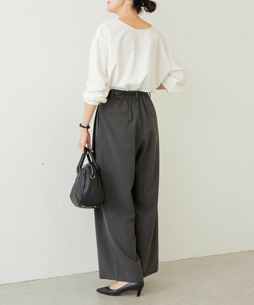 BEARDSLEY / ビアズリー その他パンツ | 《3/28(土)12時予約》エステルシャンブレータックパンツ《LIVETART》 | 詳細30