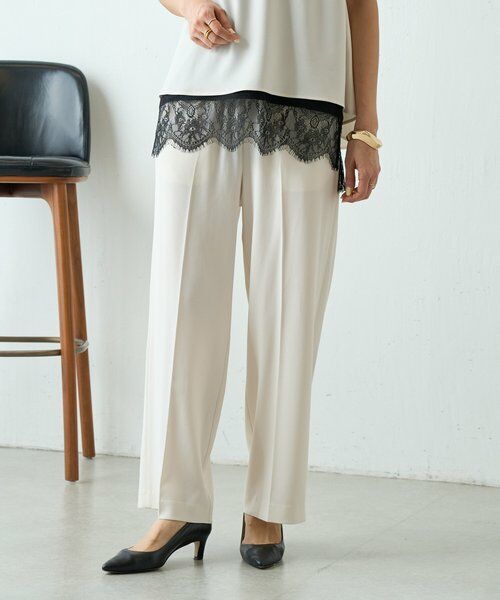 BEARDSLEY / ビアズリー その他パンツ | 《3/28(土)12時予約開始》バックサテンイージーパンツ《LIVETART》 | 詳細10