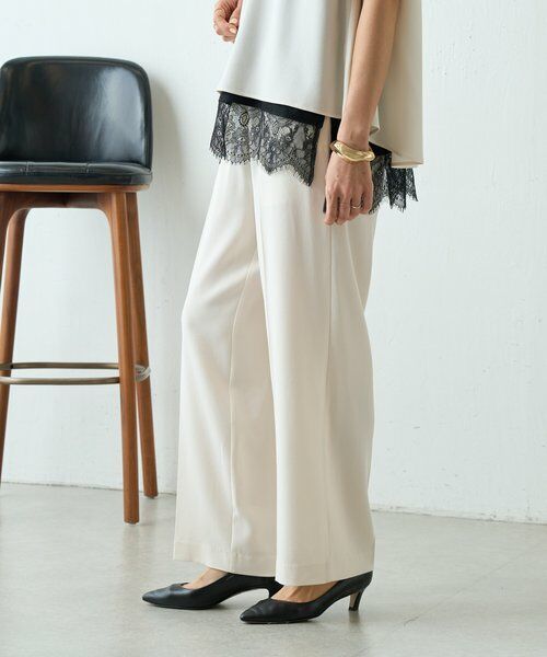 BEARDSLEY / ビアズリー その他パンツ | 《3/28(土)12時予約開始》バックサテンイージーパンツ《LIVETART》 | 詳細11