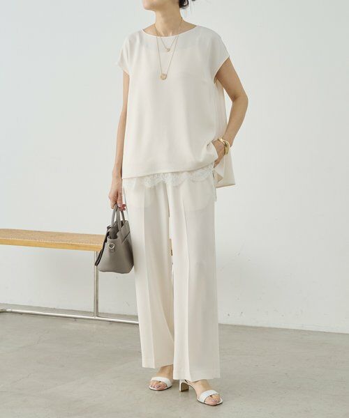 BEARDSLEY / ビアズリー その他パンツ | 《3/28(土)12時予約開始》バックサテンイージーパンツ《LIVETART》 | 詳細7