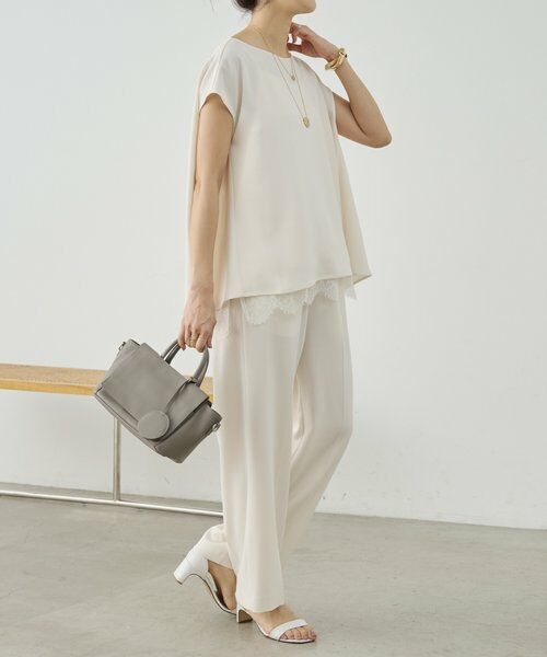 BEARDSLEY / ビアズリー その他パンツ | 《3/28(土)12時予約開始》バックサテンイージーパンツ《LIVETART》 | 詳細8