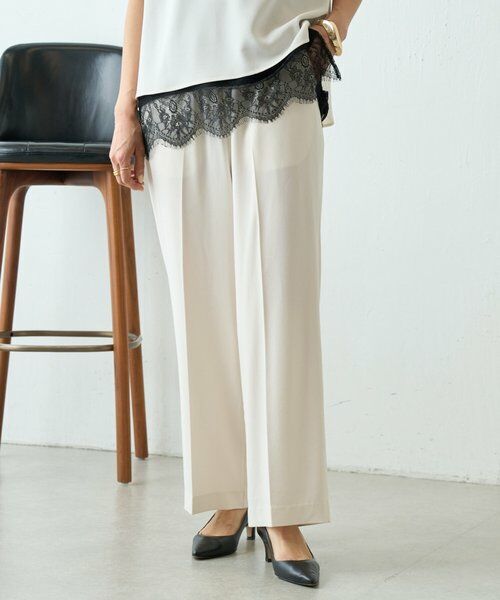 BEARDSLEY / ビアズリー その他パンツ | 《3/28(土)12時予約開始》バックサテンイージーパンツ《LIVETART》 | 詳細9