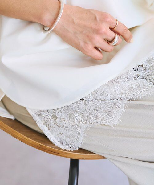 BEARDSLEY / ビアズリー シャツ・ブラウス | 《3/28(土)12：00予約開始》スソレースキャミ《LIVETART》 | 詳細14