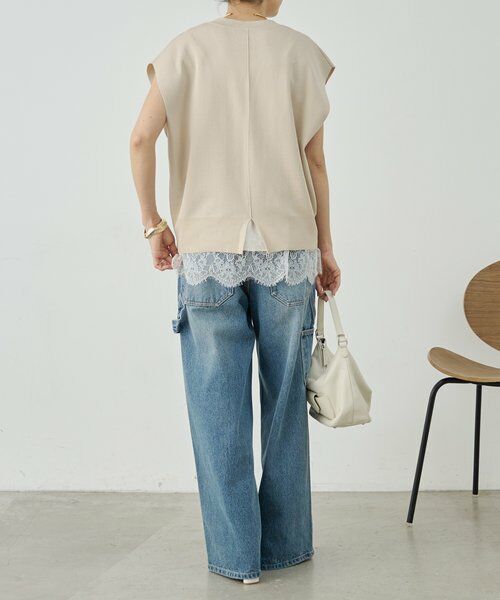 BEARDSLEY / ビアズリー シャツ・ブラウス | 《3/28(土)12：00予約開始》スソレースキャミ《LIVETART》 | 詳細19