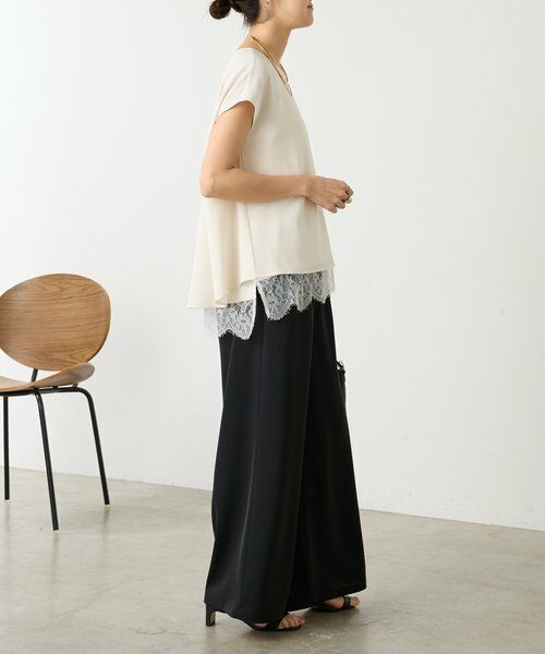 BEARDSLEY / ビアズリー シャツ・ブラウス | 《3/28(土)12：00予約開始》スソレースキャミ《LIVETART》 | 詳細8