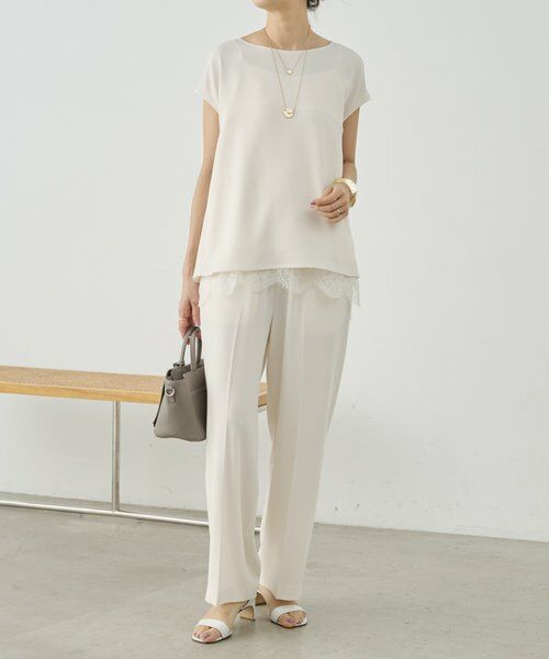 BEARDSLEY / ビアズリー シャツ・ブラウス | 《3/28(土)12：00予約開始》スソレースキャミ《LIVETART》 | 詳細9