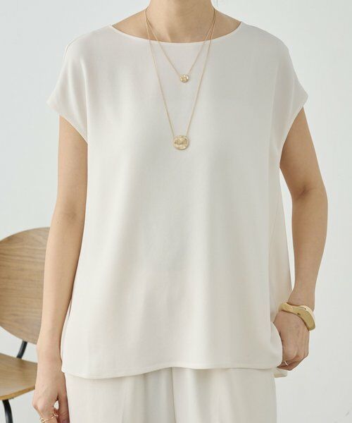 BEARDSLEY / ビアズリー シャツ・ブラウス | 《3/28(土)12時予約開始》バックサテンフレンチブラウス《LIVETART》 | 詳細1