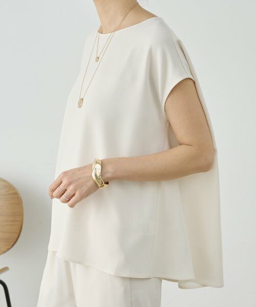 BEARDSLEY / ビアズリー シャツ・ブラウス | 《3/28(土)12時予約開始》バックサテンフレンチブラウス《LIVETART》 | 詳細2