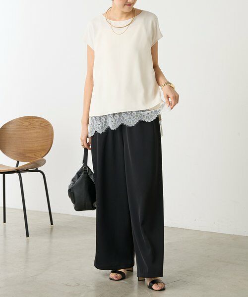 BEARDSLEY / ビアズリー シャツ・ブラウス | 《3/28(土)12時予約開始》バックサテンフレンチブラウス《LIVETART》 | 詳細24