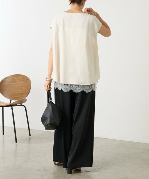 BEARDSLEY / ビアズリー シャツ・ブラウス | 《3/28(土)12時予約開始》バックサテンフレンチブラウス《LIVETART》 | 詳細25