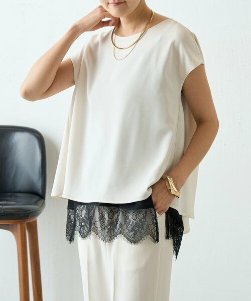 BEARDSLEY / ビアズリー シャツ・ブラウス | 《3/28(土)12時予約開始》バックサテンフレンチブラウス《LIVETART》 | 詳細28