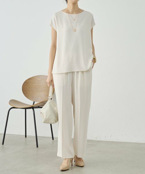 BEARDSLEY / ビアズリー シャツ・ブラウス | 《3/28(土)12時予約開始》バックサテンフレンチブラウス《LIVETART》 | 詳細4