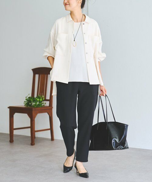 BEARDSLEY / ビアズリー シャツ・ブラウス | 《3/28(土)12：00予約開始》バックサテンフレアシャツ《LIVETART》 | 詳細10