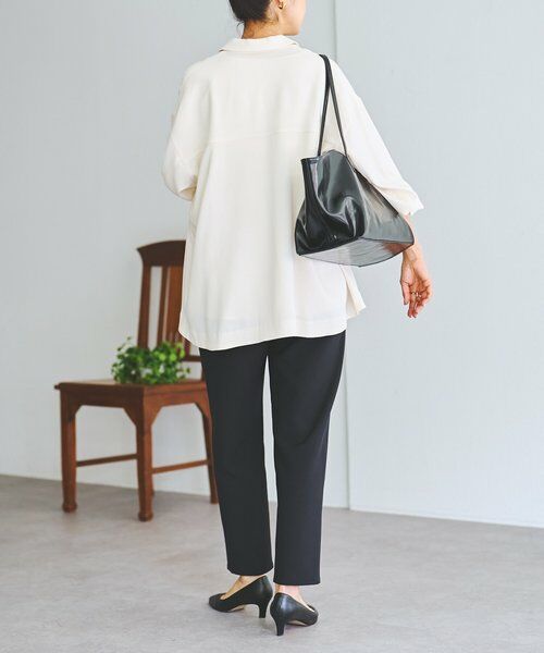 BEARDSLEY / ビアズリー シャツ・ブラウス | 《3/28(土)12：00予約開始》バックサテンフレアシャツ《LIVETART》 | 詳細12