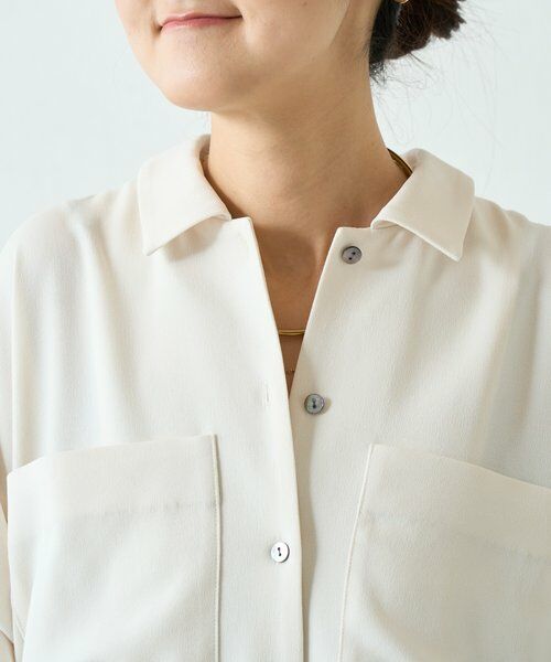 BEARDSLEY / ビアズリー シャツ・ブラウス | 《3/28(土)12：00予約開始》バックサテンフレアシャツ《LIVETART》 | 詳細22