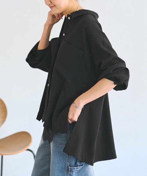 BEARDSLEY / ビアズリー シャツ・ブラウス | 《3/28(土)12：00予約開始》バックサテンフレアシャツ《LIVETART》 | 詳細27