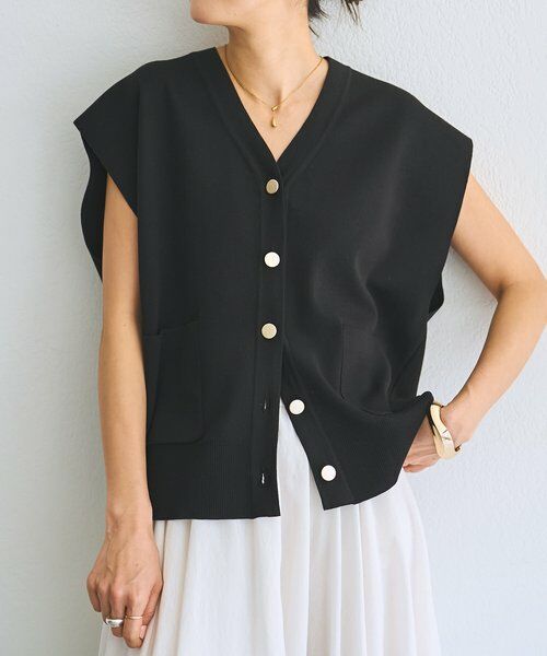 BEARDSLEY / ビアズリー カーディガン・ボレロ | 《3/28(土)12：00予約開始》フレンチニットカーデ《LIVETART》（ブラック）