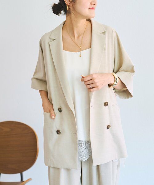 BEARDSLEY / ビアズリー テーラードジャケット | 《3/28(土)12時予約》エステルシャンブレージャケット《LIVETART》 | 詳細1