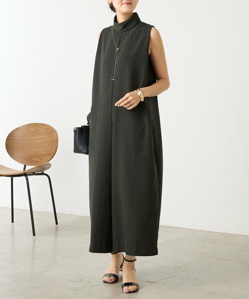 BEARDSLEY / ビアズリー ミニ丈・ひざ丈ワンピース | 《3/28(土)12時予約開始》ハイネックオールインワン《LIVETART》 | 詳細2