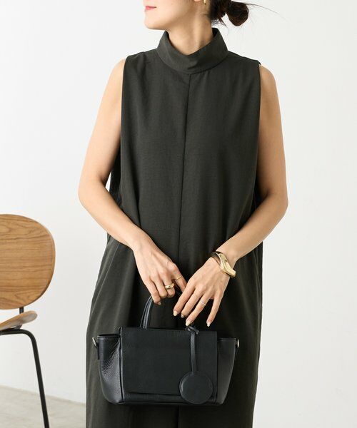 BEARDSLEY / ビアズリー ミニ丈・ひざ丈ワンピース | 《3/28(土)12時予約開始》ハイネックオールインワン《LIVETART》 | 詳細6