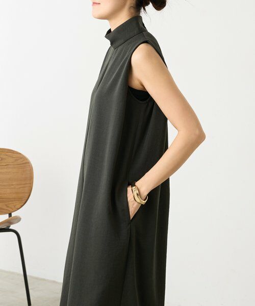 BEARDSLEY / ビアズリー ミニ丈・ひざ丈ワンピース | 《3/28(土)12時予約開始》ハイネックオールインワン《LIVETART》 | 詳細7