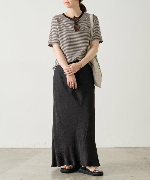 BEARDSLEY / ビアズリー ロング・マキシ丈スカート | 《4/21(火)12:00予約開始》アセテートバイヤススカート《FRIPIER》 | 詳細9