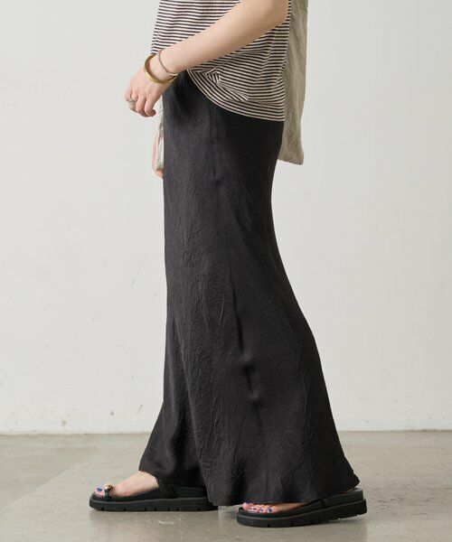 BEARDSLEY / ビアズリー ロング・マキシ丈スカート | 《4/21(火)12:00予約開始》アセテートバイヤススカート《FRIPIER》 | 詳細13