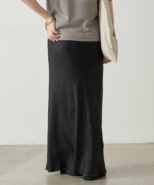 BEARDSLEY / ビアズリー ロング・マキシ丈スカート | 《4/21(火)12:00予約開始》アセテートバイヤススカート《FRIPIER》 | 詳細14