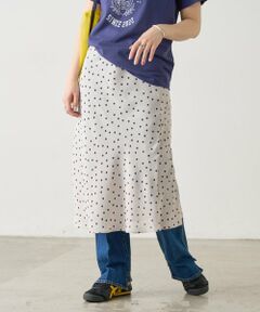 BEARDSLEY / ビアズリー ロング・マキシ丈スカート | 《4/21(火)12:00予約開始》ドットバイヤススカート《FRIPIER》