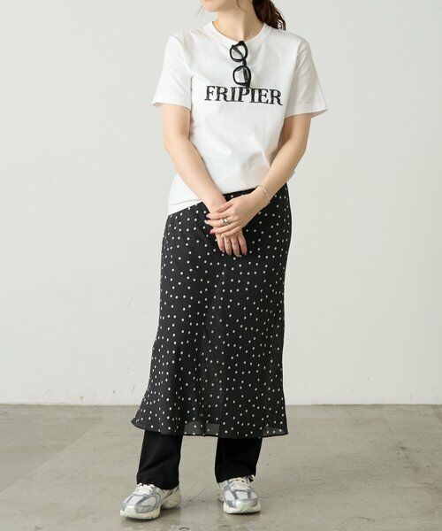 BEARDSLEY / ビアズリー ロング・マキシ丈スカート | ドットバイヤススカート《FRIPIER》 | 詳細10