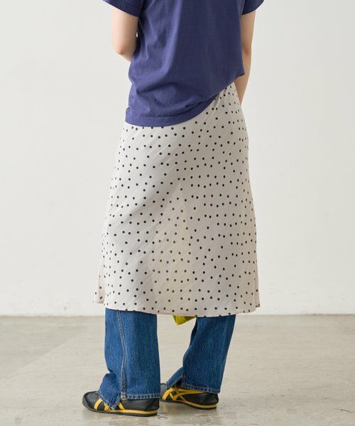 BEARDSLEY / ビアズリー ロング・マキシ丈スカート | ドットバイヤススカート《FRIPIER》 | 詳細13