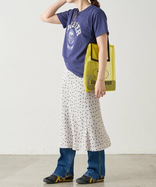 BEARDSLEY / ビアズリー ロング・マキシ丈スカート | ドットバイヤススカート《FRIPIER》 | 詳細15