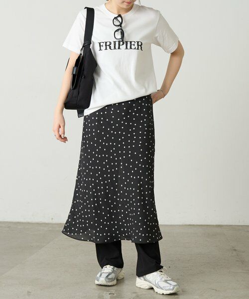 BEARDSLEY / ビアズリー ロング・マキシ丈スカート | ドットバイヤススカート《FRIPIER》 | 詳細9