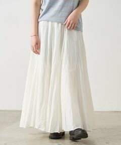 BEARDSLEY / ビアズリー ロング・マキシ丈スカート | 《4/21(火)12:00予約開始》ボイルフレアスカート《FRIPIER》