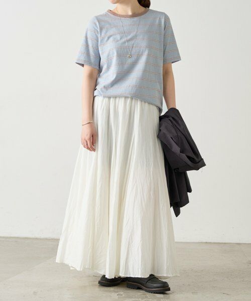 BEARDSLEY / ビアズリー ロング・マキシ丈スカート | 《4/21(火)12:00予約開始》ボイルフレアスカート《FRIPIER》 | 詳細1