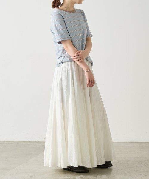 BEARDSLEY / ビアズリー ロング・マキシ丈スカート | 《4/21(火)12:00予約開始》ボイルフレアスカート《FRIPIER》 | 詳細5