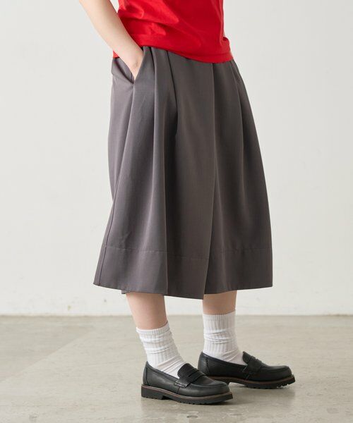 BEARDSLEY / ビアズリー その他パンツ | 《4/21(火)12:00予約開始》タックキュロット《FRIPIER》 | 詳細5