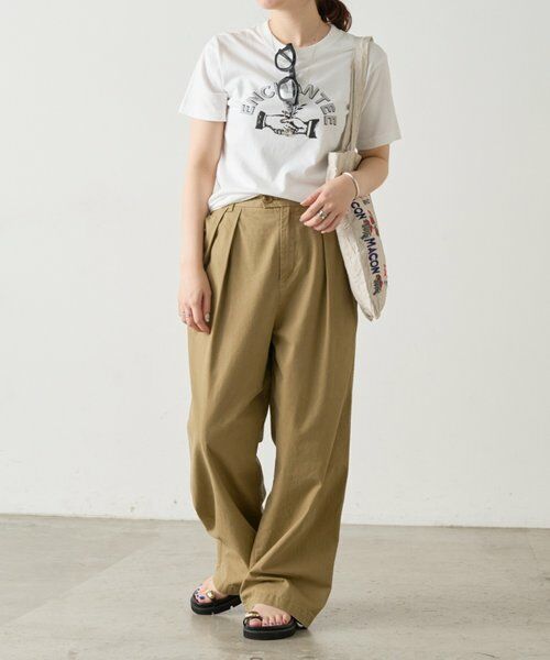 BEARDSLEY / ビアズリー その他パンツ | 《4/21(火)12:00予約開始》ウォッシュドチノ《FRIPIER》 | 詳細10