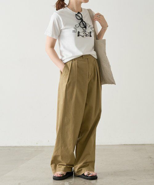 BEARDSLEY / ビアズリー その他パンツ | 《4/21(火)12:00予約開始》ウォッシュドチノ《FRIPIER》 | 詳細11