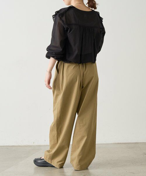 BEARDSLEY / ビアズリー その他パンツ | 《4/21(火)12:00予約開始》ウォッシュドチノ《FRIPIER》 | 詳細6