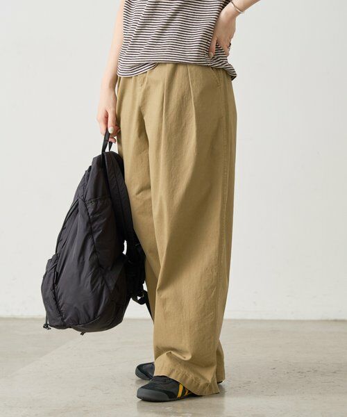 BEARDSLEY / ビアズリー その他パンツ | 《4/21(火)12:00予約開始》ウォッシュドチノ《FRIPIER》 | 詳細7