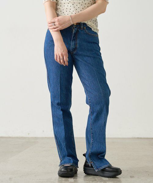 BEARDSLEY / ビアズリー デニムパンツ | フレアデニム《FRIPIER》（インディゴブルー）