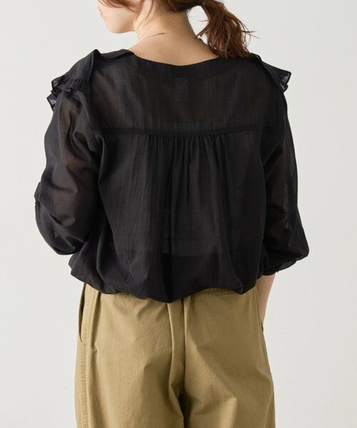 BEARDSLEY / ビアズリー シャツ・ブラウス | 《4/21(火)12:00予約開始》フリルハオリブラウス《FRIPIER》 | 詳細10