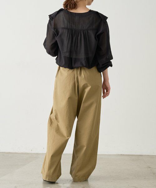 BEARDSLEY / ビアズリー シャツ・ブラウス | 《4/21(火)12:00予約開始》フリルハオリブラウス《FRIPIER》 | 詳細14