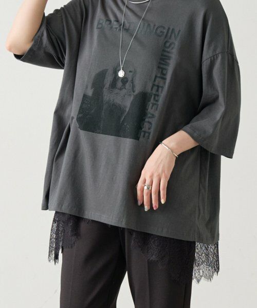 BEARDSLEY / ビアズリー キャミソール・チューブトップ | 《4/21(火)12:00予約開始》スソレースタンク《FRIPIER》 | 詳細11