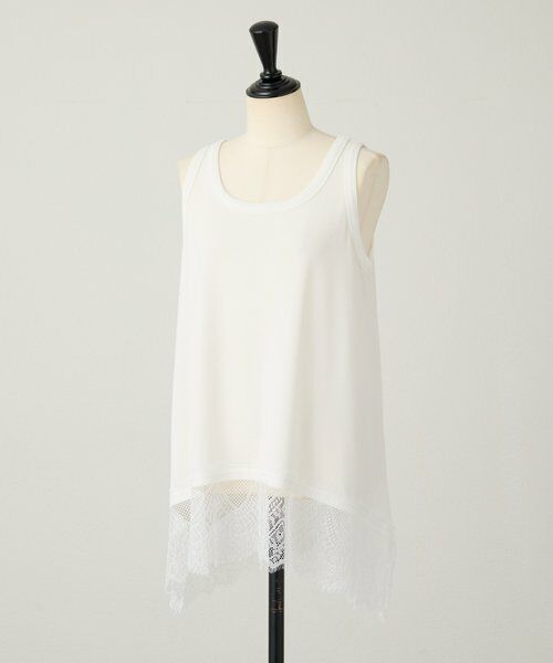 BEARDSLEY / ビアズリー キャミソール・チューブトップ | 《4/21(火)12:00予約開始》スソレースタンク《FRIPIER》 | 詳細15