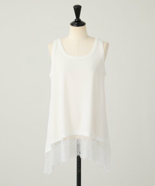 BEARDSLEY / ビアズリー キャミソール・チューブトップ | 《4/21(火)12:00予約開始》スソレースタンク《FRIPIER》 | 詳細16